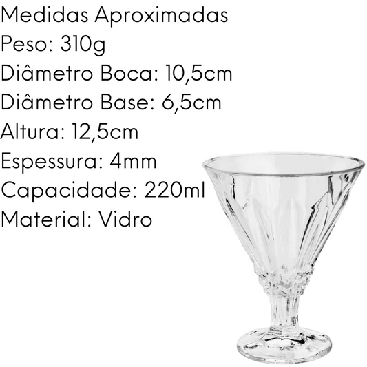 Taça de Sobremesa Pompeia Lyor 220 ML