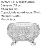 Bowl Prima de Cristal para Mesa Lyor