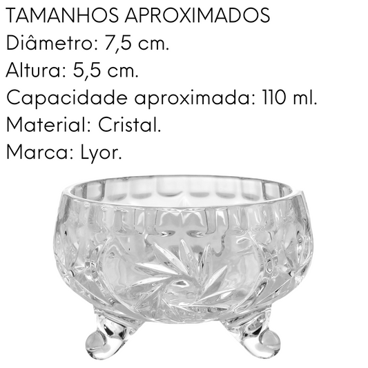 Bowl Prima de Cristal para Mesa