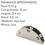 Porta Guardanapo de Aço Inox Prime Lyor