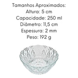 Molheira Bowl Vidro Decorado Lyor Lyor