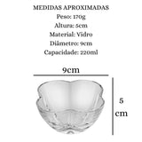 Bowl Vidro Lyor Pequeno Decoração Sobremesa Lyor