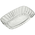 Travessa Waves 15cm Vidro Decorado Sobremesa Lyor