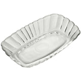 Travessa Waves 15cm Vidro Decorado Sobremesa Lyor
