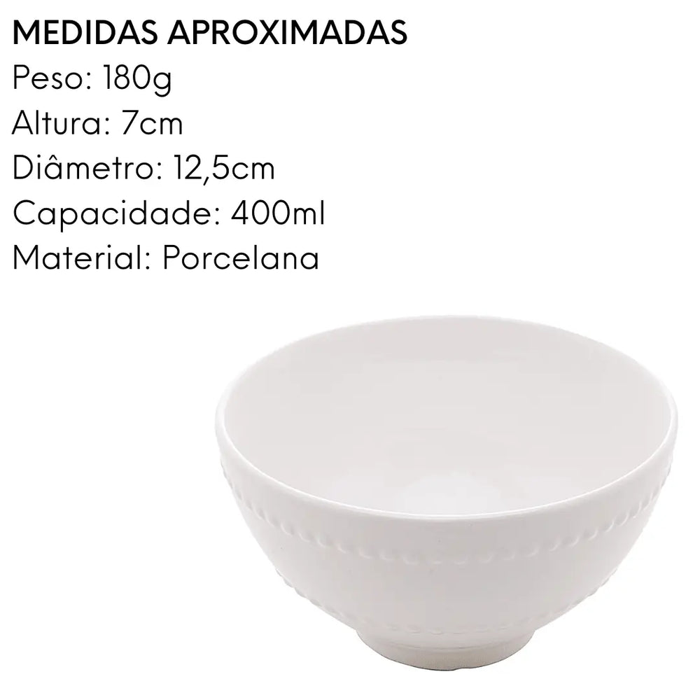Tigela Bowl De Porcelana Oriental Lyor