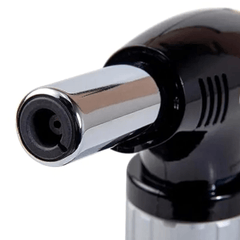 Maçarico Culinário Inox Preto E Branco