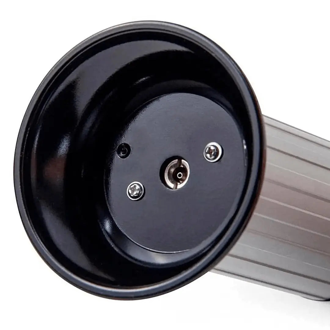 Maçarico Culinário Inox Preto E Branco Hercules