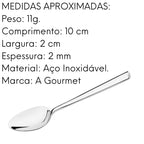 Colher de Café Mykonos em Aço Inox Mykonos