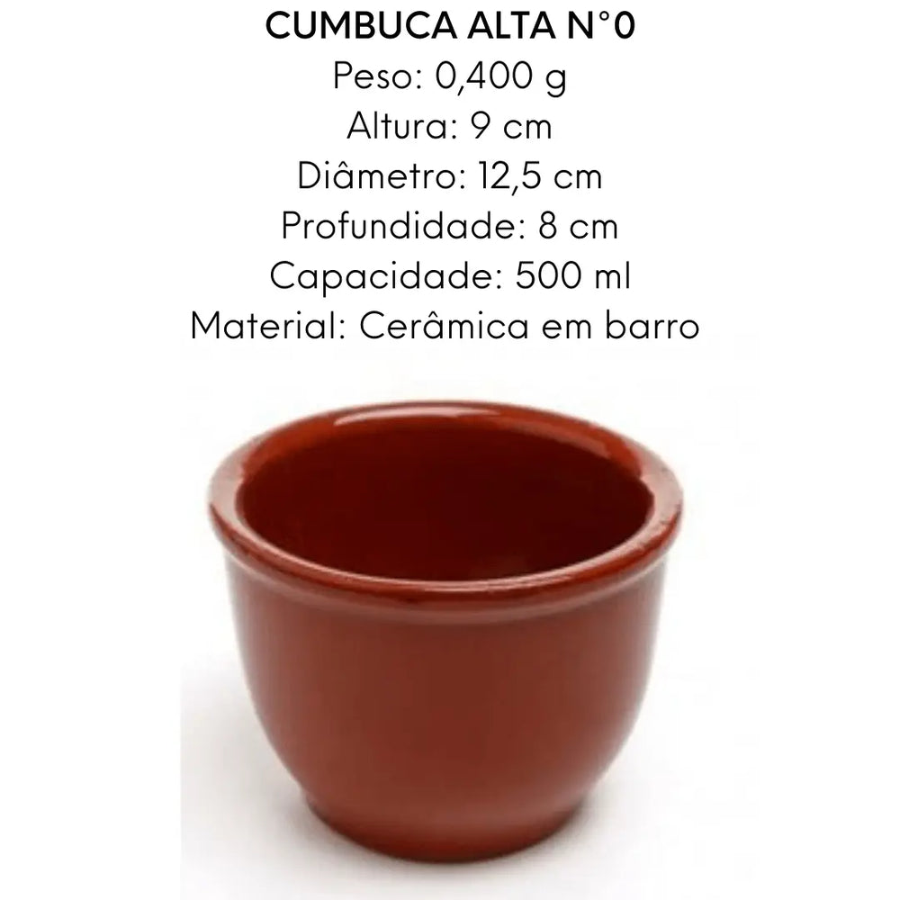 Cumbuca Alta N°0 500ml Motta