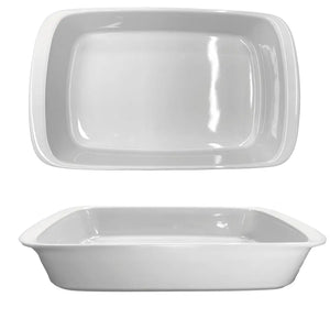 Travessa Tango M 2l Branco Porcelana Refratário Oxford Oxford