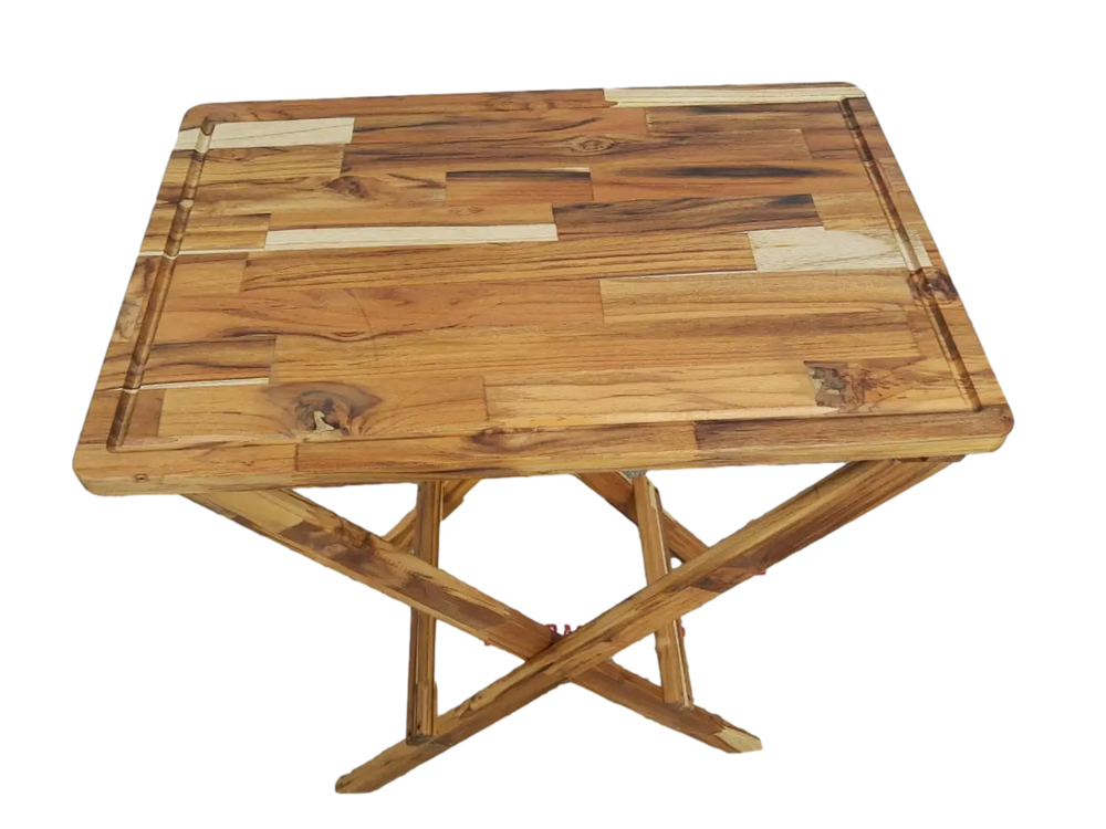 Mesa Dobrável Madeira Tabua Churrasco A Gourmet