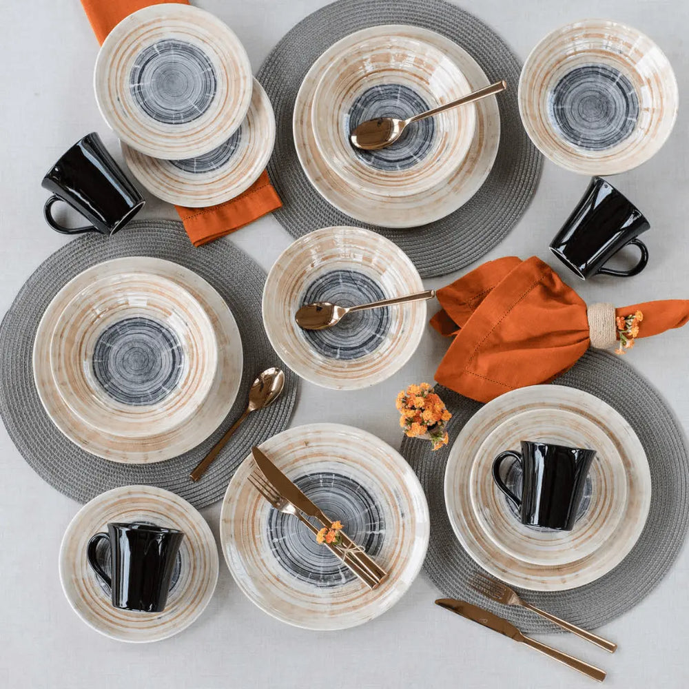 Prato Sobremesa Porcelana 19cm Puzzling Oxford Elegante Oxford