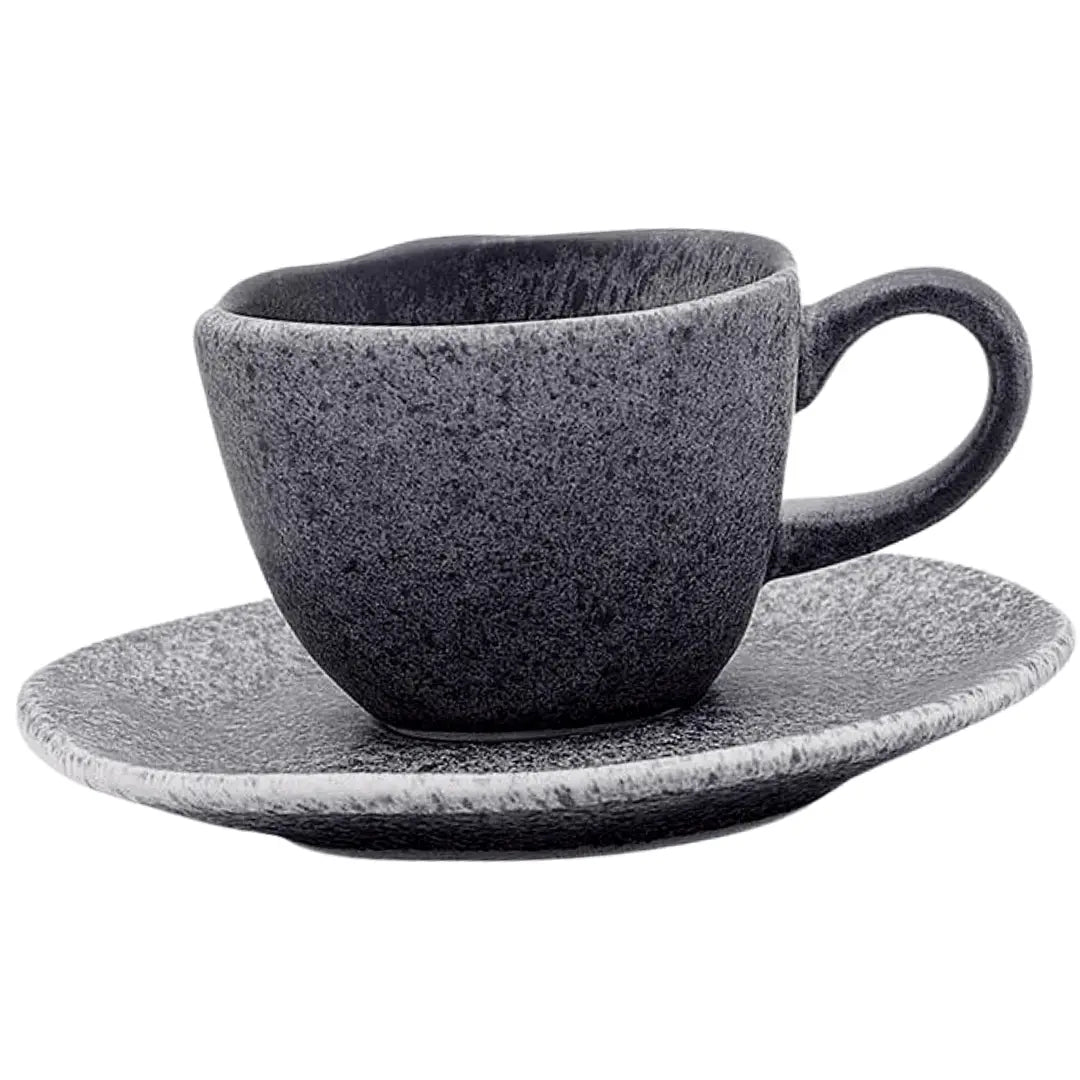 Xicara Cha C/ Pires 200ml Linha Ryo Granito Oxford Oxford