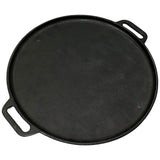Bifeteira Chapa Redonda Lisa 30cm Em Ferro Fundido RIG