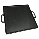 Chapa Bifeteira Quadrada C/ Alça Ferro Fundido 31cm RIG