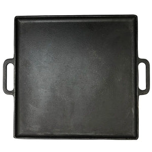 Chapa Bifeteira Quadrada C/ Alça Ferro Fundido 31cm RIG