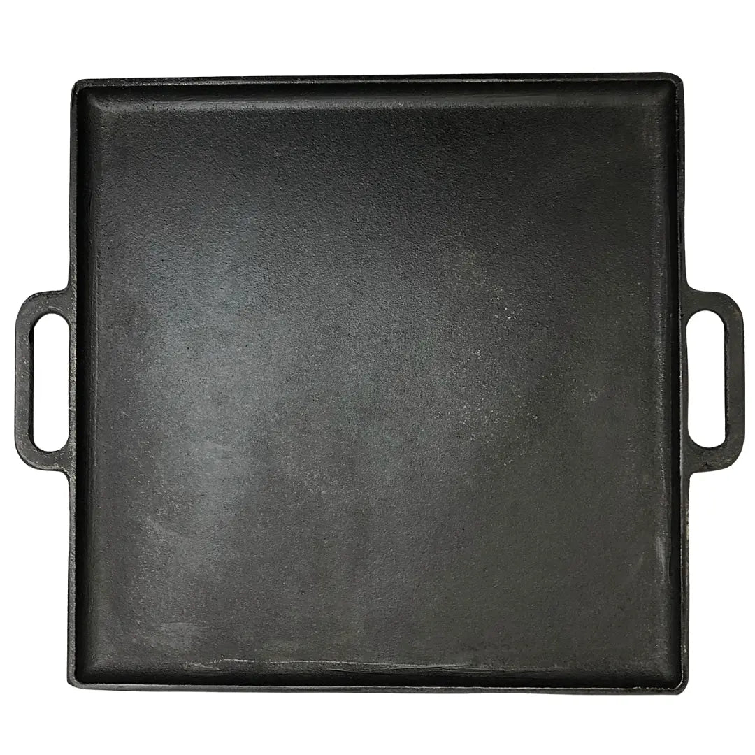 Chapa Bifeteira Quadrada C/ Alça Ferro Fundido 31cm RIG