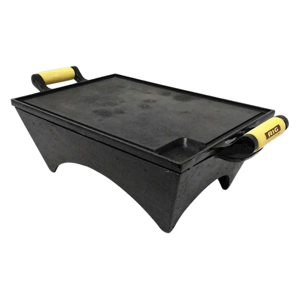 Bifeteira Rechaud Chapa Ferro 1 Fogareiro RIG