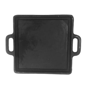 Bifeteira Quadrada Lisa 20cm C/ Alça RIG