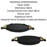 Chapa Duplas Face Redonda Lisa/Frisada RIG