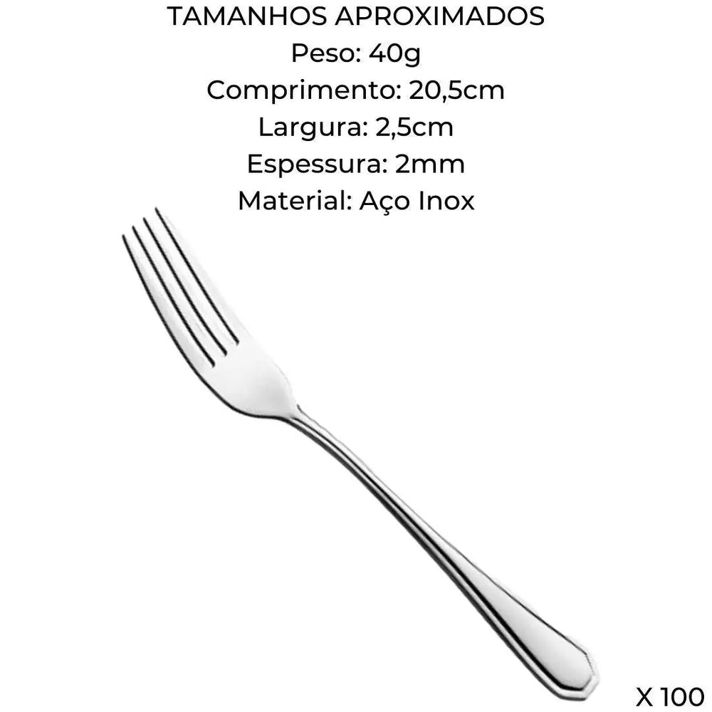 Garfo de mesa Continental Continental