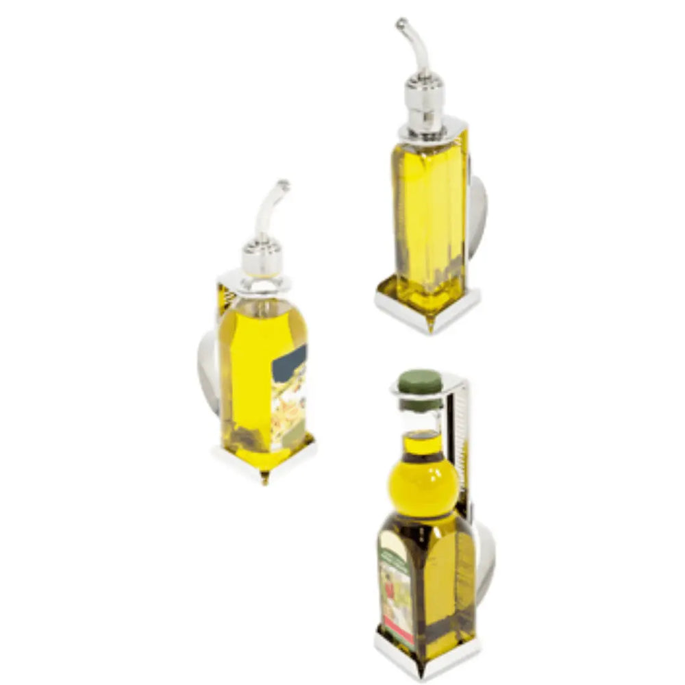 Suporte Garrafa de Azeite/Vinagre Aço Inox 3,5 cm Alissan