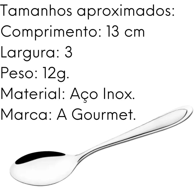 Colher de Chá América Aço Inox Main Image