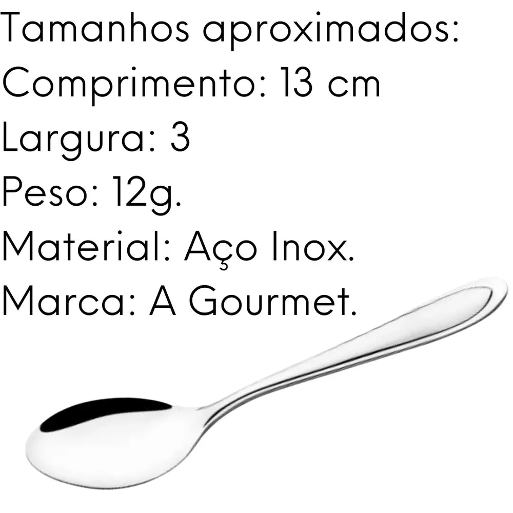 Colher de Chá América Aço Inox América