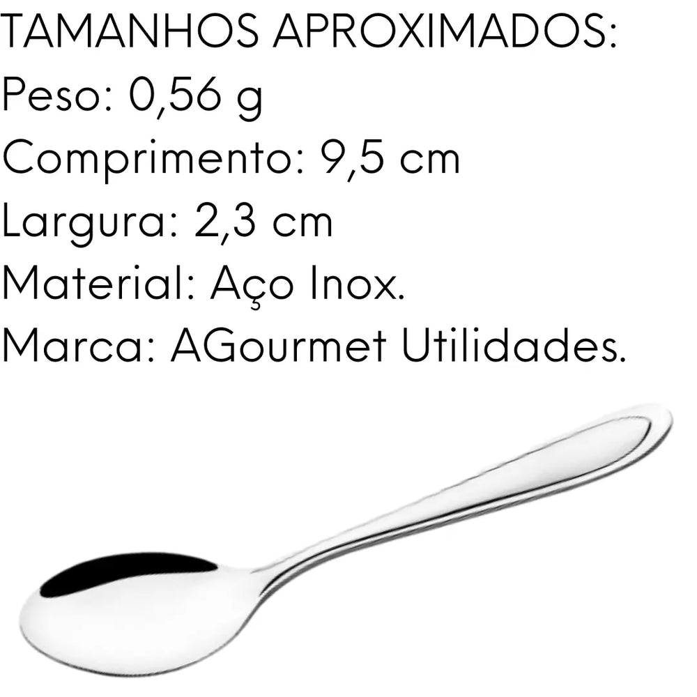 Colher Café América em Aço Inox América