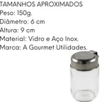 Queijeira / Oreganeira em Aço Inox com 6 cm Alissan
