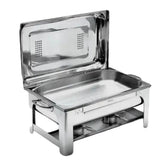 Rechaud C/ 1 Cuba 1/1 9,5l Tampa Móvel TecnoCuba