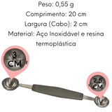 Boleador Duplo Inox Hercules Mundial Hercules