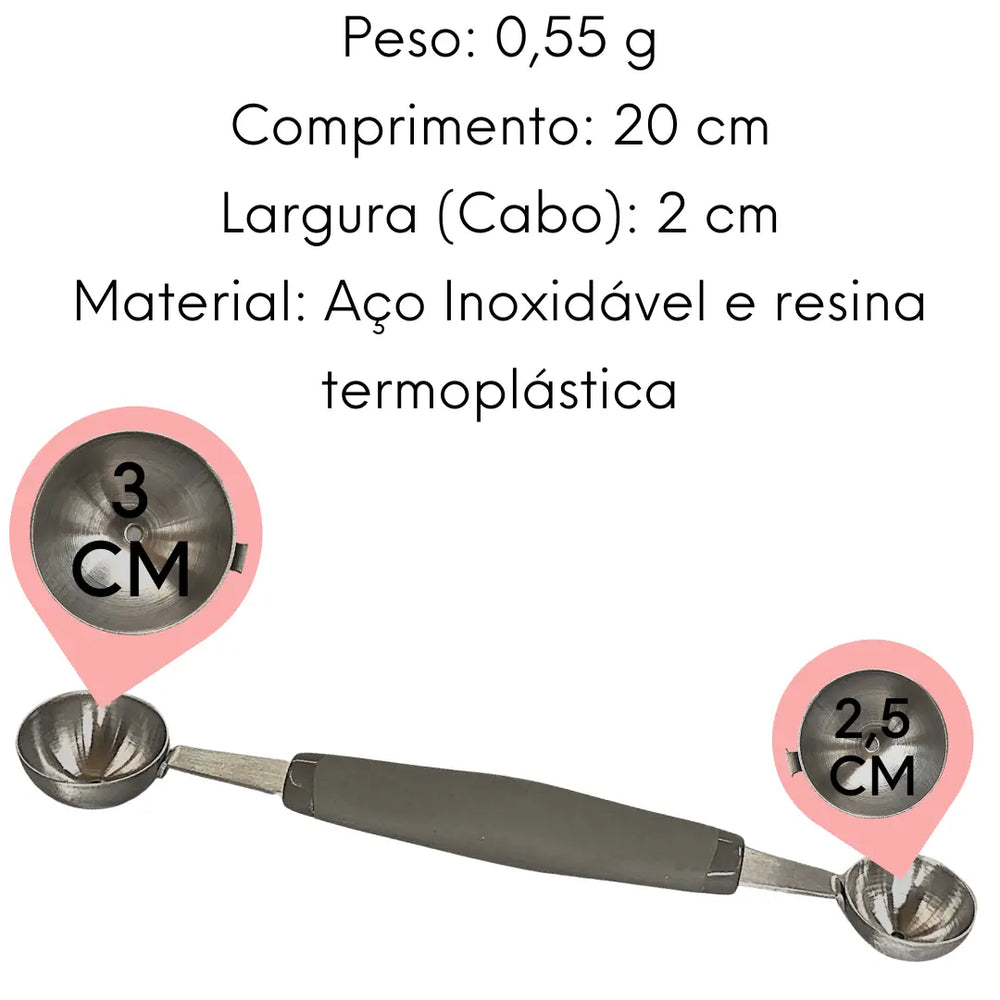 Boleador Duplo Inox Hercules Mundial Hercules