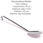 Escumadeira Master Hercules 41cm Inox Profissional Hercules