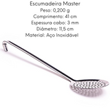 Escumadeira Master Hercules 41cm Inox Profissional