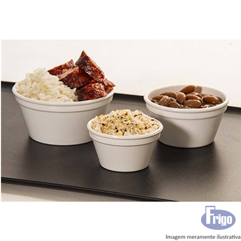 Ramekim Cheff Polipropileno 240 ML Branco VemPlast
